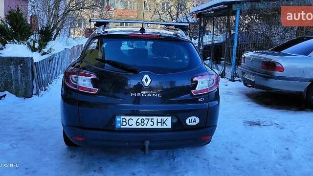 Черный Рено Меган, объемом двигателя 1.5 л и пробегом 284 тыс. км за 7500 $, фото 6 на Automoto.ua
