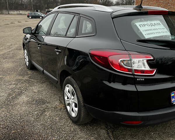 Черный Рено Меган, объемом двигателя 1.6 л и пробегом 219 тыс. км за 7450 $, фото 15 на Automoto.ua