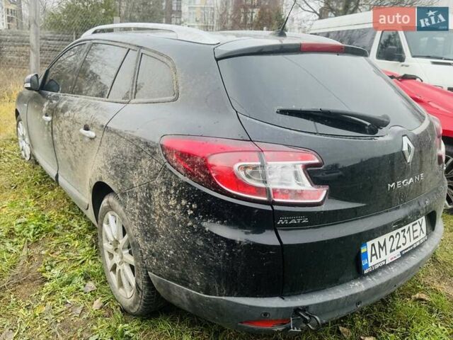 Черный Рено Меган, объемом двигателя 1.46 л и пробегом 260 тыс. км за 3800 $, фото 3 на Automoto.ua