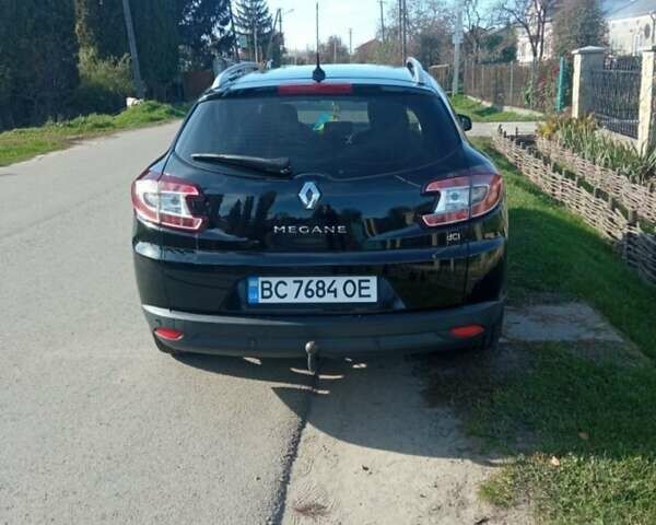 Черный Рено Меган, объемом двигателя 1.5 л и пробегом 280 тыс. км за 7500 $, фото 1 на Automoto.ua