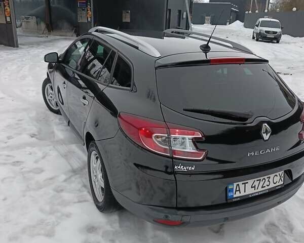Черный Рено Меган, объемом двигателя 1.5 л и пробегом 245 тыс. км за 6872 $, фото 5 на Automoto.ua