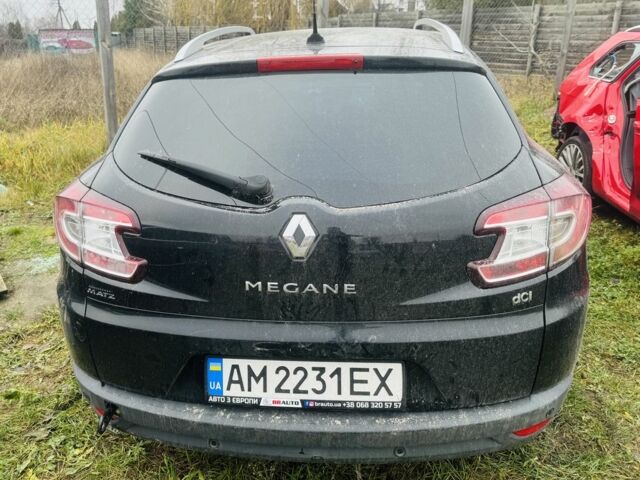 Черный Рено Меган, объемом двигателя 1.9 л и пробегом 260 тыс. км за 3800 $, фото 4 на Automoto.ua