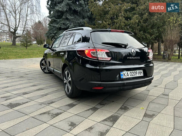 Черный Рено Меган, объемом двигателя 1.4 л и пробегом 182 тыс. км за 6450 $, фото 7 на Automoto.ua