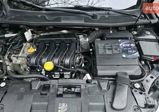 Черный Рено Меган, объемом двигателя 1.6 л и пробегом 212 тыс. км за 8500 $, фото 37 на Automoto.ua