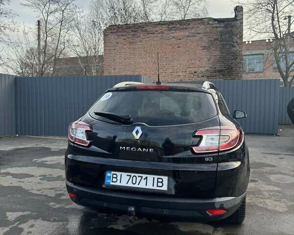 Черный Рено Меган, объемом двигателя 1.46 л и пробегом 360 тыс. км за 6500 $, фото 3 на Automoto.ua