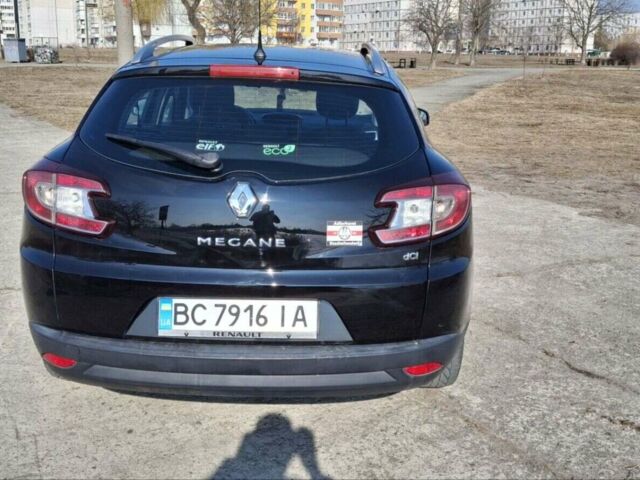 Черный Рено Меган, объемом двигателя 1.9 л и пробегом 277 тыс. км за 7300 $, фото 7 на Automoto.ua