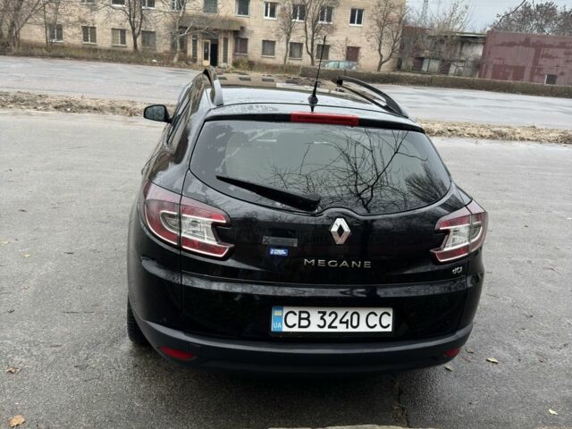 Черный Рено Меган, объемом двигателя 1.5 л и пробегом 340 тыс. км за 6500 $, фото 2 на Automoto.ua