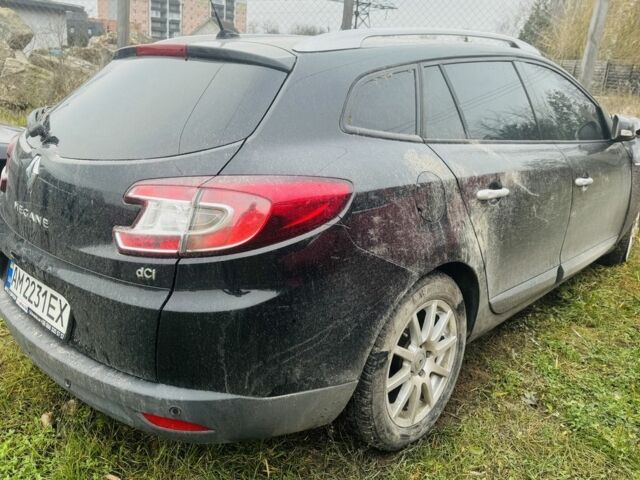 Черный Рено Меган, объемом двигателя 1.9 л и пробегом 260 тыс. км за 3800 $, фото 5 на Automoto.ua