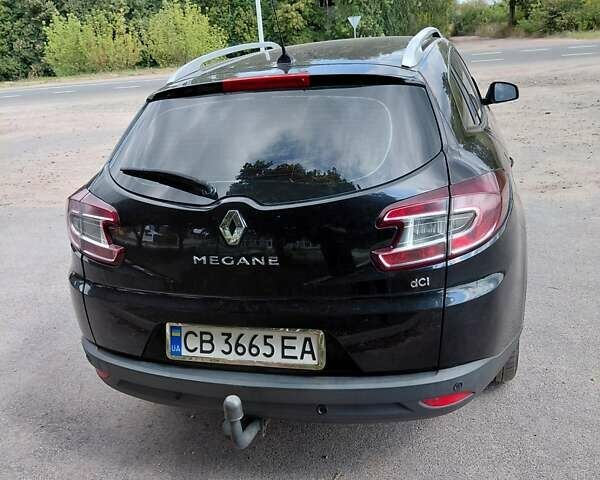 Рено Меган 2012 в Чернигове на Automoto.ua Черный Рено Меган, объемом двигателя 1.5 л и пробегом 260 тыс. км за 9600 $, фото 3 на Automoto.ua