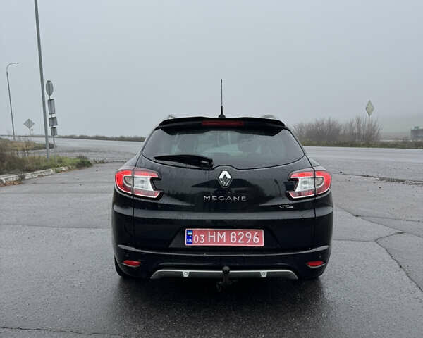 Черный Рено Меган, объемом двигателя 1.5 л и пробегом 216 тыс. км за 9100 $, фото 19 на Automoto.ua