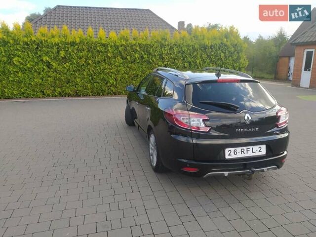 Черный Рено Меган, объемом двигателя 1.5 л и пробегом 188 тыс. км за 8400 $, фото 12 на Automoto.ua