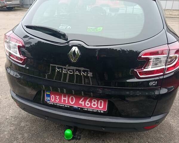Черный Рено Меган, объемом двигателя 1.5 л и пробегом 257 тыс. км за 9700 $, фото 8 на Automoto.ua