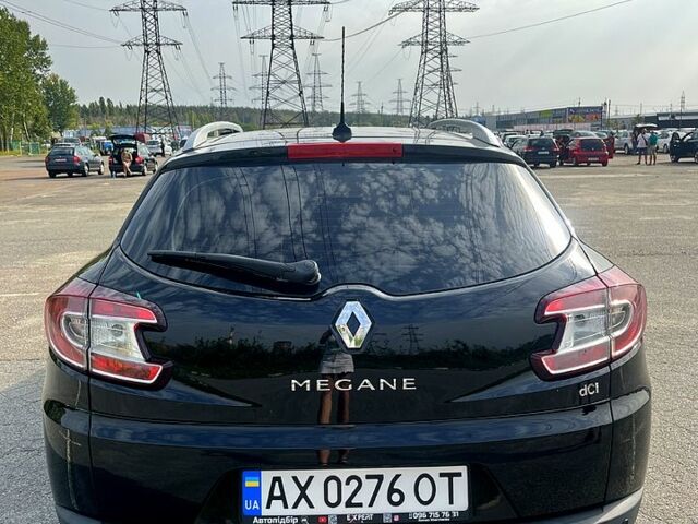 Черный Рено Меган, объемом двигателя 1.5 л и пробегом 230 тыс. км за 9900 $, фото 3 на Automoto.ua