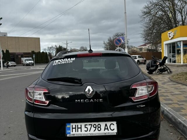 Черный Рено Меган, объемом двигателя 1.5 л и пробегом 256 тыс. км за 9000 $, фото 2 на Automoto.ua