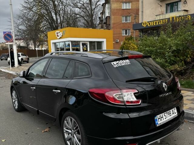 Черный Рено Меган, объемом двигателя 1.5 л и пробегом 256 тыс. км за 9000 $, фото 1 на Automoto.ua