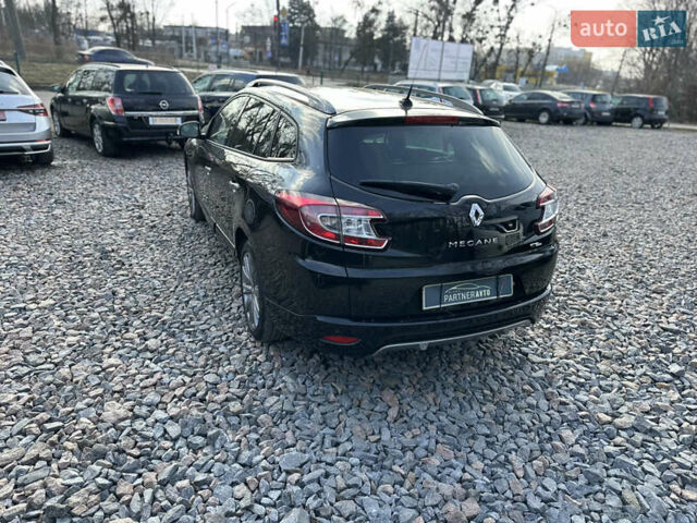 Черный Рено Меган, объемом двигателя 1.4 л и пробегом 148 тыс. км за 7299 $, фото 7 на Automoto.ua