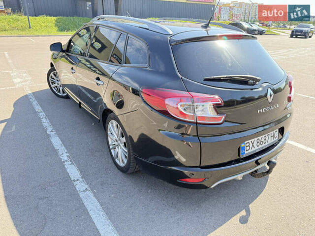 Рено Меган 2012 у Шепетовке на Automoto.ua Чорний Рено Меган, об'ємом двигуна 1.46 л та пробігом 305 тис. км за 8100 $, фото 3 на Automoto.ua