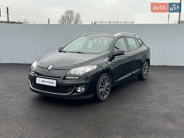 Черный Рено Меган, объемом двигателя 1.46 л и пробегом 259 тыс. км за 8290 $, фото 3 на Automoto.ua