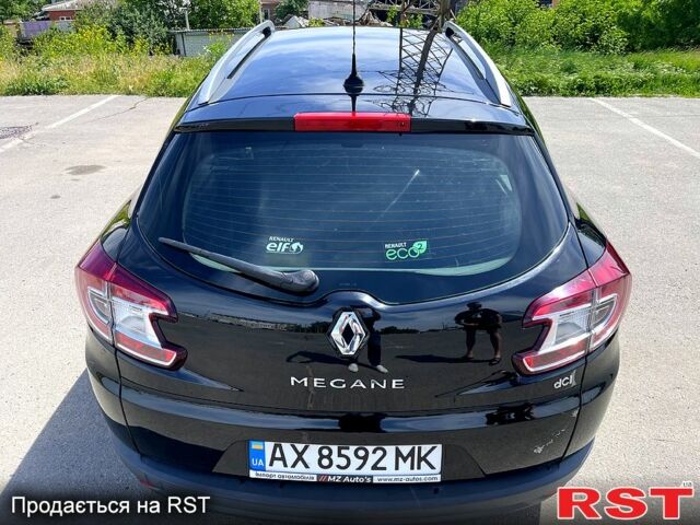 Черный Рено Меган, объемом двигателя 1.5 л и пробегом 233 тыс. км за 7400 $, фото 5 на Automoto.ua