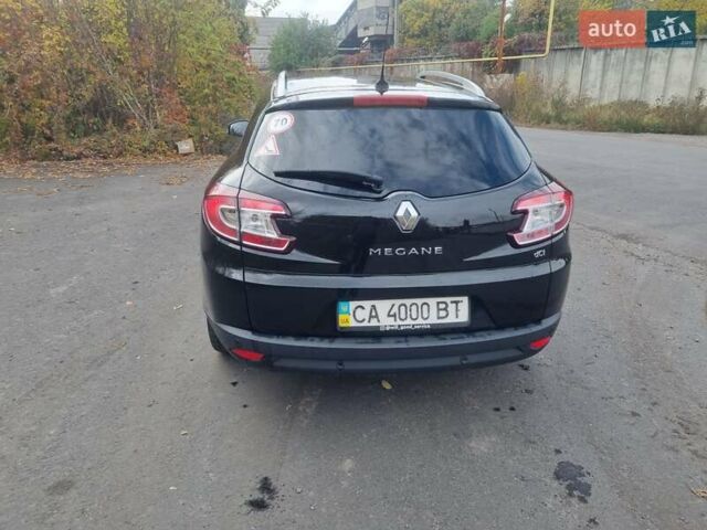 Рено Меган 2012 в Черкассах на Automoto.ua Черный Рено Меган, объемом двигателя 1.46 л и пробегом 208 тыс. км за 7650 $, фото 3 на Automoto.ua