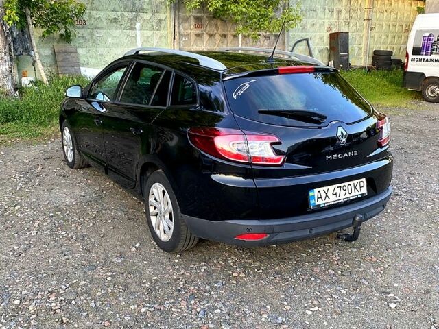 Черный Рено Меган, объемом двигателя 1.5 л и пробегом 210 тыс. км за 8800 $, фото 1 на Automoto.ua
