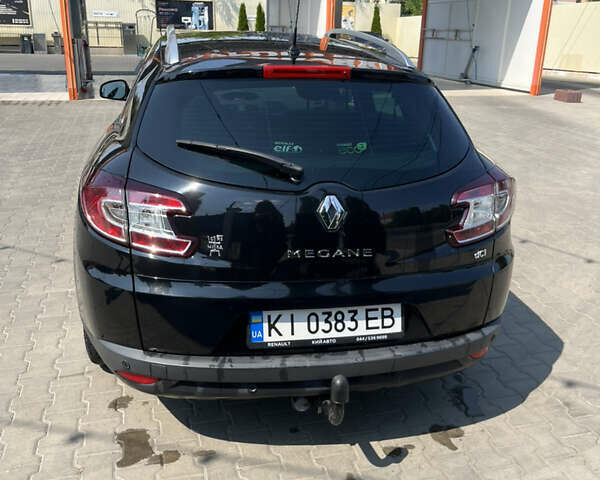 Рено Меган 2012 у Барышевке на Automoto.ua Чорний Рено Меган, об'ємом двигуна 1.5 л та пробігом 240 тис. км за 7800 $, фото 1 на Automoto.ua