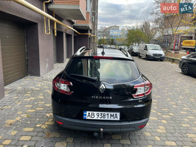 Черный Рено Меган, объемом двигателя 1.46 л и пробегом 273 тыс. км за 8800 $, фото 6 на Automoto.ua