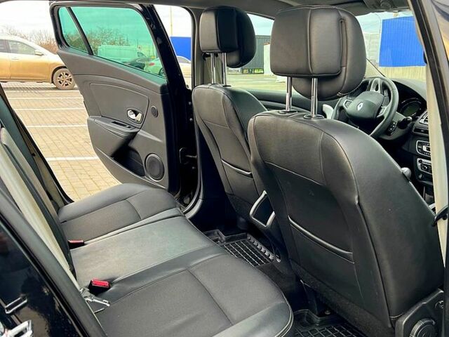 Черный Рено Меган, объемом двигателя 1.5 л и пробегом 216 тыс. км за 8300 $, фото 7 на Automoto.ua