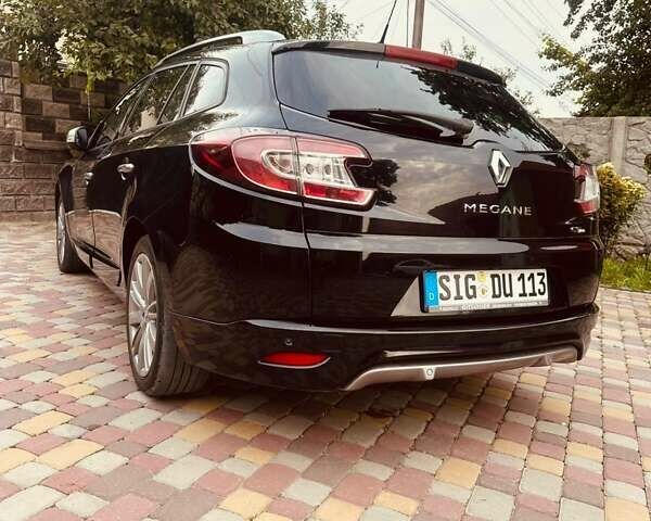 Черный Рено Меган, объемом двигателя 1.5 л и пробегом 215 тыс. км за 8650 $, фото 19 на Automoto.ua