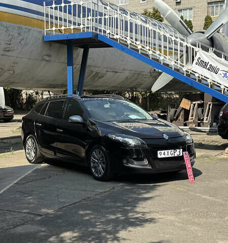 Черный Рено Меган, объемом двигателя 1.5 л и пробегом 210 тыс. км за 9400 $, фото 1 на Automoto.ua