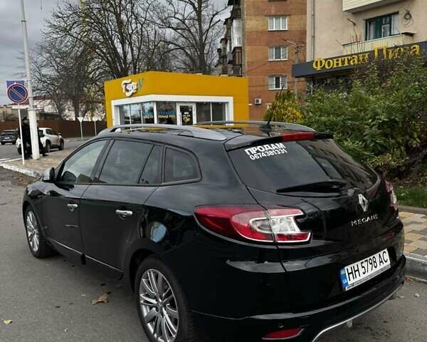 Черный Рено Меган, объемом двигателя 1.46 л и пробегом 256 тыс. км за 9000 $, фото 7 на Automoto.ua