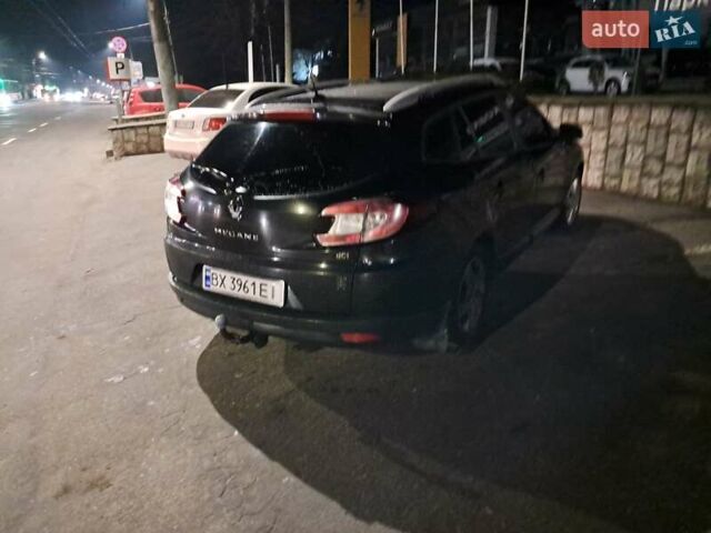 Черный Рено Меган, объемом двигателя 1.5 л и пробегом 294 тыс. км за 6500 $, фото 3 на Automoto.ua