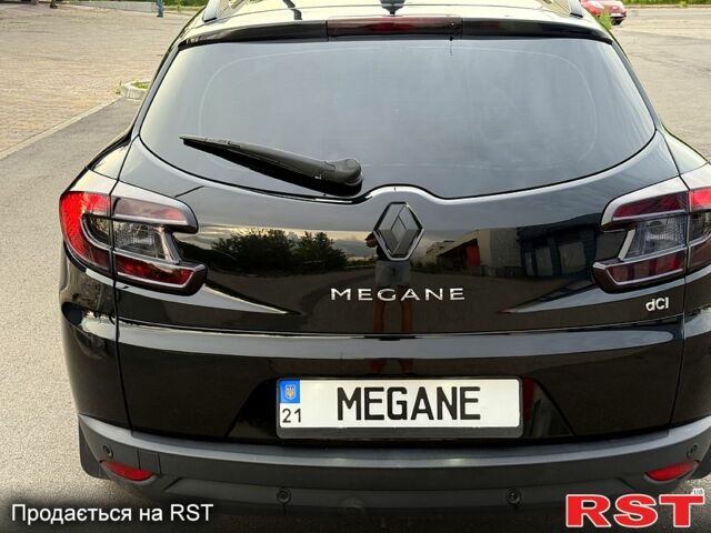 Черный Рено Меган, объемом двигателя 1.9 л и пробегом 332 тыс. км за 7999 $, фото 3 на Automoto.ua