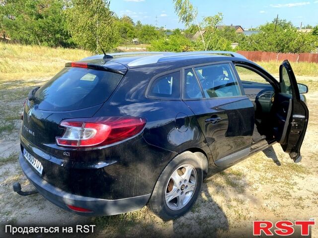 Черный Рено Меган, объемом двигателя 1.5 л и пробегом 248 тыс. км за 9300 $, фото 3 на Automoto.ua