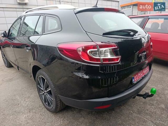 Черный Рено Меган, объемом двигателя 1.5 л и пробегом 257 тыс. км за 9700 $, фото 5 на Automoto.ua