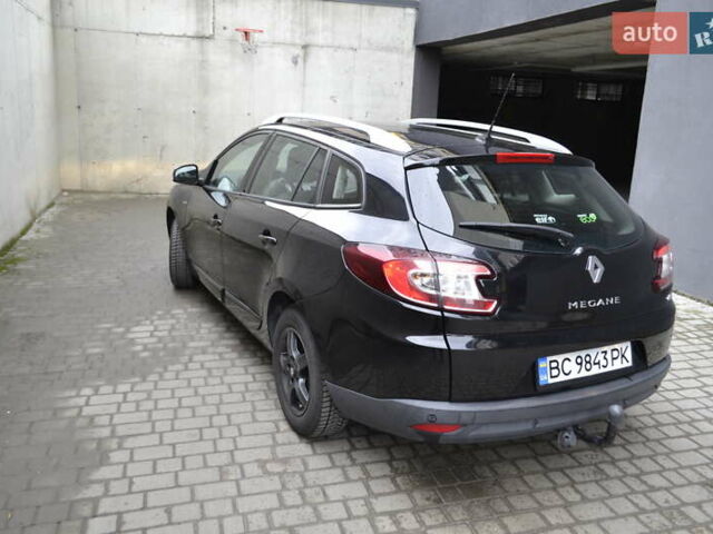Черный Рено Меган, объемом двигателя 1.46 л и пробегом 220 тыс. км за 8999 $, фото 14 на Automoto.ua