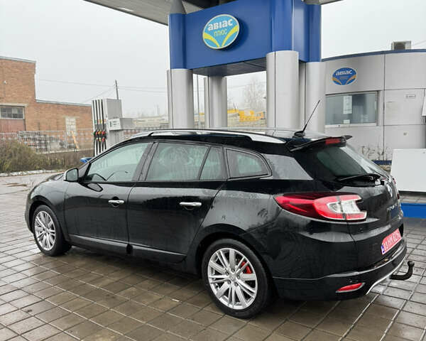 Черный Рено Меган, объемом двигателя 1.5 л и пробегом 216 тыс. км за 9100 $, фото 13 на Automoto.ua