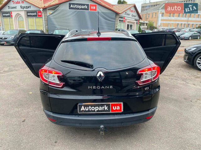 Черный Рено Меган, объемом двигателя 1.5 л и пробегом 269 тыс. км за 9390 $, фото 18 на Automoto.ua