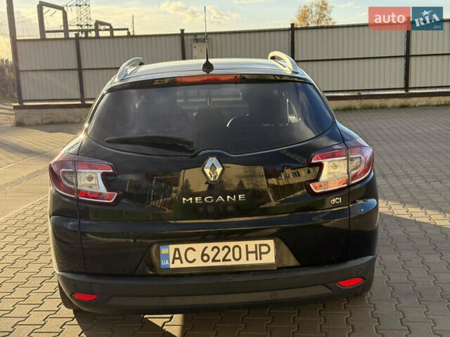 Рено Меган 2012 в Луцке на Automoto.ua Черный Рено Меган, объемом двигателя 1.46 л и пробегом 246 тыс. км за 7600 $, фото 11 на Automoto.ua