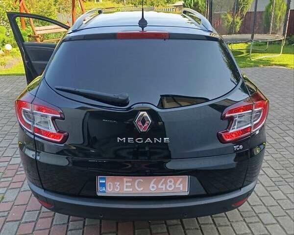 Черный Рено Меган, объемом двигателя 1.2 л и пробегом 124 тыс. км за 6800 $, фото 10 на Automoto.ua