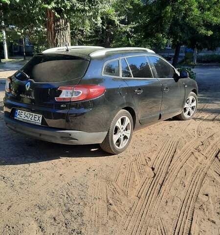Рено Меган 2012 у Дніпро (Дніпропетровську) на Automoto.ua Чорний Рено Меган, об'ємом двигуна 1.46 л та пробігом 305 тис. км за 7900 $, фото 6 на Automoto.ua