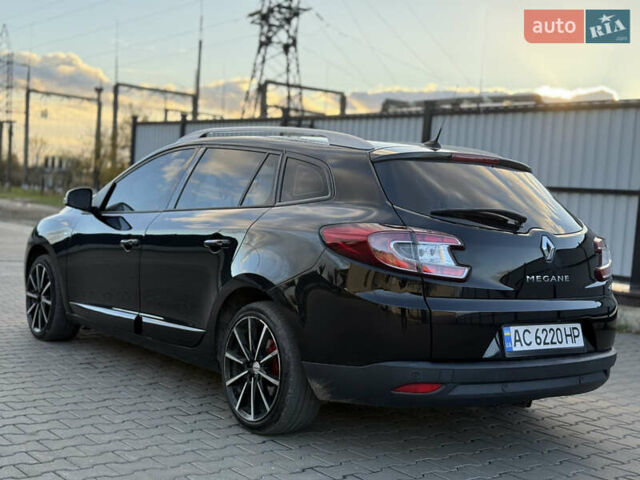 Рено Меган 2012 в Луцке на Automoto.ua Черный Рено Меган, объемом двигателя 1.46 л и пробегом 246 тыс. км за 7600 $, фото 6 на Automoto.ua