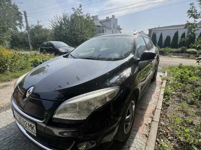 Черный Рено Меган, объемом двигателя 1.5 л и пробегом 280 тыс. км за 7500 $, фото 4 на Automoto.ua