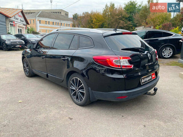 Черный Рено Меган, объемом двигателя 1.5 л и пробегом 269 тыс. км за 9390 $, фото 7 на Automoto.ua