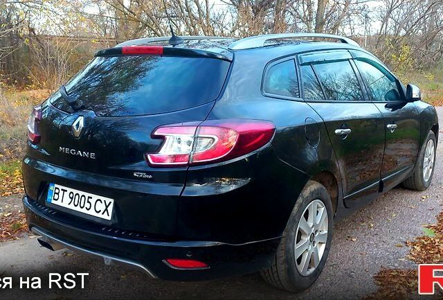 Черный Рено Меган, объемом двигателя 1.5 л и пробегом 245 тыс. км за 9100 $, фото 5 на Automoto.ua