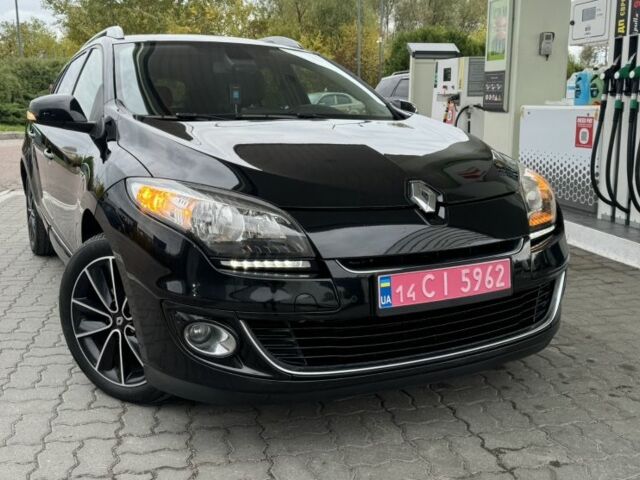 Черный Рено Меган, объемом двигателя 1.5 л и пробегом 217 тыс. км за 8750 $, фото 1 на Automoto.ua