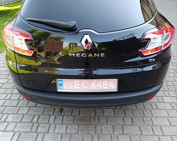 Черный Рено Меган, объемом двигателя 1.2 л и пробегом 124 тыс. км за 6800 $, фото 24 на Automoto.ua