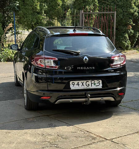 Черный Рено Меган, объемом двигателя 1.5 л и пробегом 210 тыс. км за 9400 $, фото 12 на Automoto.ua