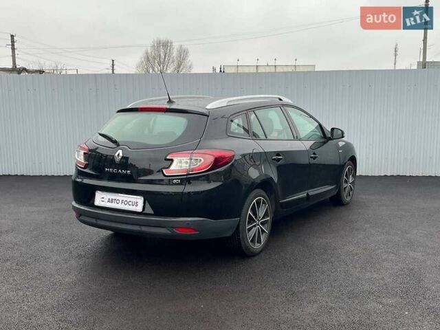 Черный Рено Меган, объемом двигателя 1.46 л и пробегом 259 тыс. км за 8290 $, фото 6 на Automoto.ua