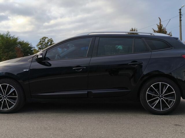 Черный Рено Меган, объемом двигателя 1.5 л и пробегом 237 тыс. км за 7900 $, фото 1 на Automoto.ua